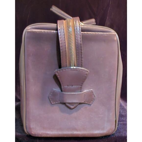 CHRISTIAN DIOR 1960s RARE Early Oblique Monogram Box Travel Bag - Picture 8 of 16